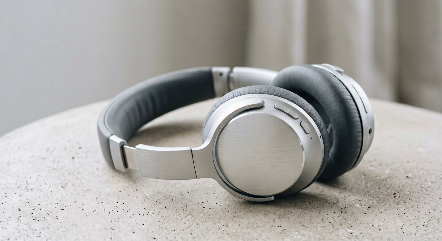 Sony WH-1000XM5 Headphones (Silver)