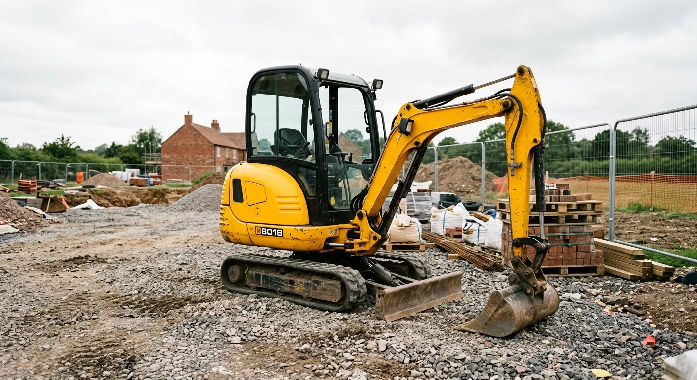 JCB 1CX Mini Digger (operator + 4h) available to rent in London