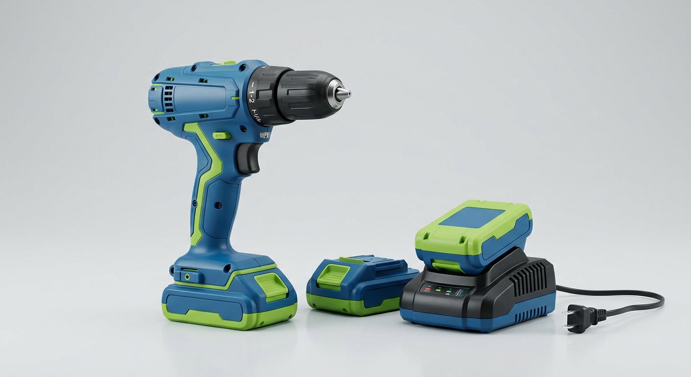 Bosch GSB 18V Drill/Driver Set (2 batteries)
